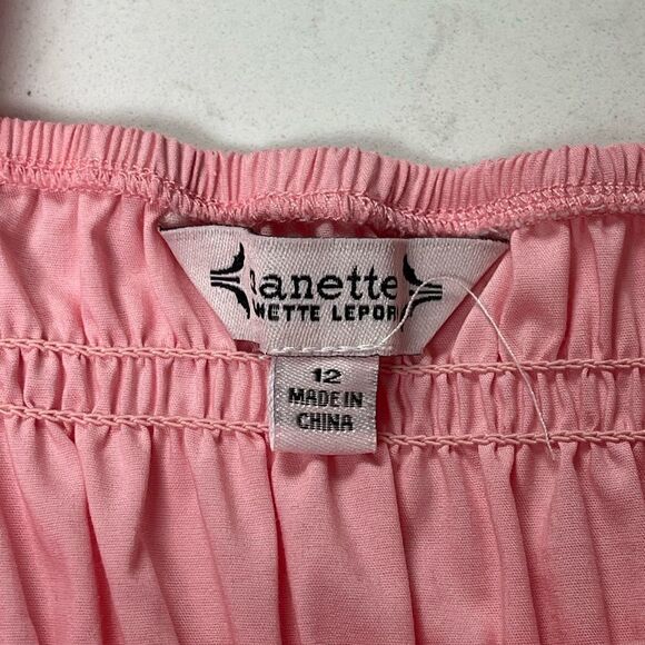 NANETTE Lepore gypsy rose pink pleated smocked Sleeveless Midi Milkmade Dress 12 - Picture 9 of 12